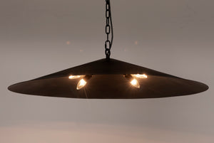 Noir Lark Pendant Light - Minimalist Matte Black Fixture for Modern Spaces, Ideal for Dining & Living Areas PZ043MTB
