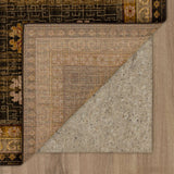 Karastan Rugs Bedouin Palataka Machine Woven Polyester Traditional Area Rug Gold 9' 6" x 12' 11"