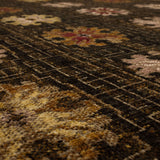 Karastan Rugs Bedouin Palataka Machine Woven Polyester Traditional Area Rug Gold 9' 6" x 12' 11"