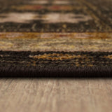 Karastan Rugs Bedouin Palataka Machine Woven Polyester Traditional Area Rug Gold 9' 6" x 12' 11"