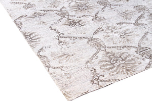 Pasargad Home Hand-knotted Lamb's Wool Area Rug – Luxurious Transitional Elegance For Any Room   Pale-230 6x9