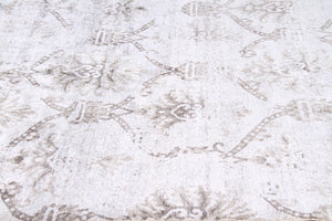 Pasargad Home Hand-knotted Lamb's Wool Area Rug – Luxurious Transitional Elegance For Any Room   Pale-230 6x9