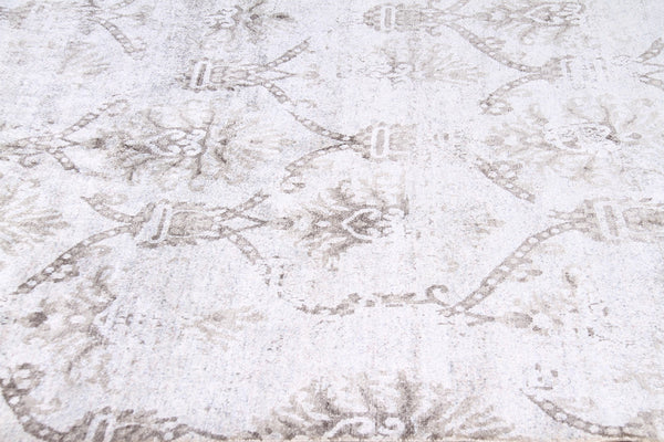 Pasargad Home Hand-knotted Lamb's Wool Area Rug – Luxurious Transitional Elegance For Any Room   Pale-230 6x9