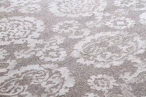 Pasargad Luxurious Hand-knotted Silk & Wool Area Rug - Stylish, Durable Elegance For Any Space   Pale-294-3 9x12