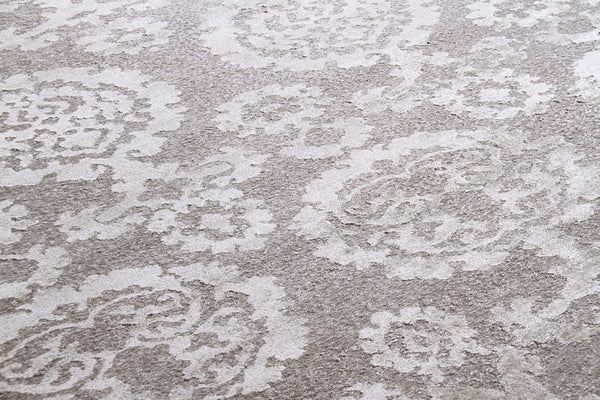 Pasargad Luxurious Hand-knotted Silk & Wool Area Rug - Stylish, Durable Elegance For Any Space   Pale-294-3 9x12