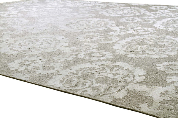 Pasargad Luxurious Hand-knotted Silk & Wool Area Rug - Stylish, Durable Elegance For Any Space   Pale-294-3 9x12