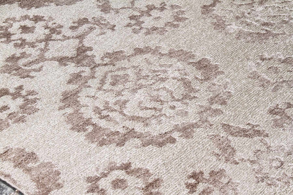 Pasargad Luxurious Hand-knotted Silk & Wool Area Rug - Stylish, Durable Elegance For Any Space   Pale-294-4 9x12