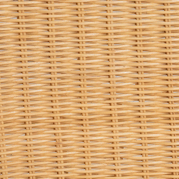 Bali & Pari Handcrafted Rattan Dining Chair with Cushion Bohemian Coastal Artisan