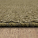 Karastan Rugs Paloma By Drew & Jonathan Home Paloma Hand Loomed Flatwoven Wool Casual Area Rug Lichen 10' x 14'