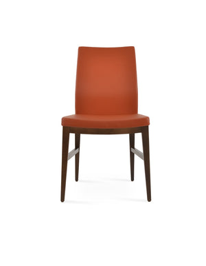 Soho Concept Pasha Wood Armchair Dining Chair - Durable Beech With Stylish Upholstery Options & 10-year Guarantee Walnut  Soho-concept-dining-chair-04893