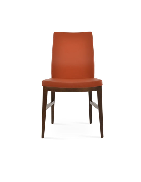 Soho Concept Pasha Wood Armchair Dining Chair - Durable Beech With Stylish Upholstery Options & 10-year Guarantee Walnut  Soho-concept-dining-chair-04893