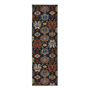 Passion Charcoal 2' 4" x 7' 10" Area Rug Karastan Rugs