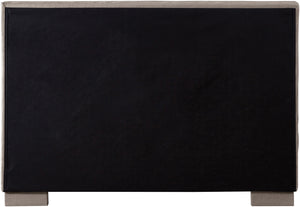 Paxton Beige Chenille Fabric Queen Bed PaxtonBeige-Q Meridian Furniture