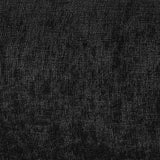 Paxton Black Chenille Fabric Full Bed PaxtonBlack-F Meridian Furniture