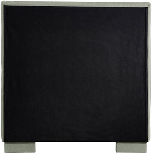 Paxton Mint Chenille Fabric Twin Bed PaxtonMint-T Meridian Furniture