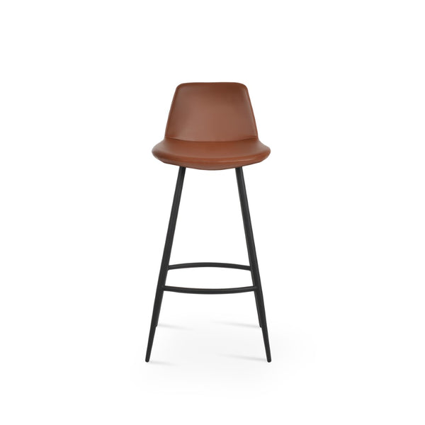 Soho Concept Hazal Chair Barstools & Counterstools - Stylish Leatherette Options With Solid Wood Finishes! Black  Soho-concept-dining-chair-09418