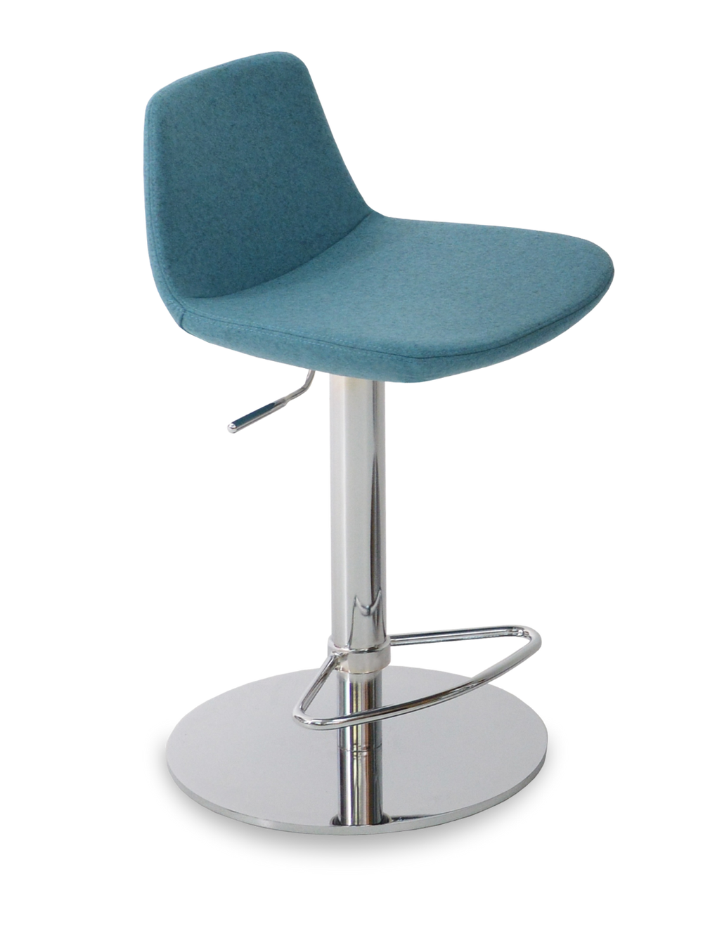 Soho Concept Pera Adjustable Barstools & Counterstools - Luxurious Fabrics, Chrome Base, 10-year Guarantee, Stylish! Brick  Soho-concept-dining-chair-07043