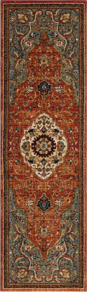 Petra Multi 2' 4" x 7' 10" Area Rug Karastan Rugs