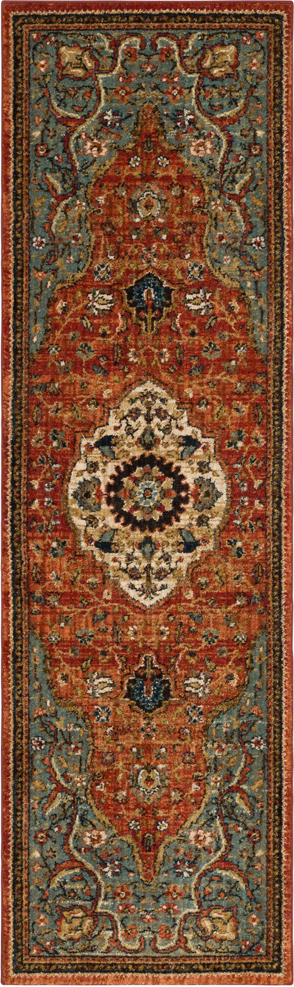 Petra Multi 2' 4" x 7' 10" Area Rug Karastan Rugs