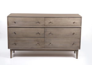 Stowe Dresser, Large, Driftwood Salt Flat - Stowe Large Dresser Driftwood SFSTOWDRS00DW Malouf