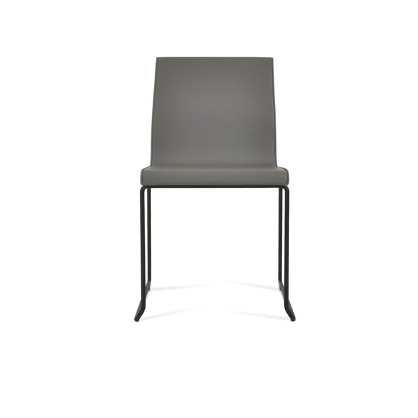 Soho Concept Polo Wire Stackable Dining Chair - Flexible Back, Brass & Beige, Durable Camira Era Fabric, 10 Year Guarantee Black,Grey  Soho-concept-dining-chair-05619