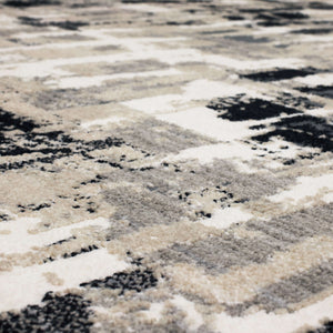 Karastan Rugs Vanguard by Drew & Jonathan Home Provenance Machine Woven Triexta Modern/Contemporary Area Rug Soot 2' 4" x 7' 10"