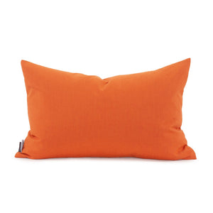 Howard Elliott Pillow Seascape Collection - Colorful, Durable Outdoor Cushion For Comfort And Style On Patios Orange 100% Sunbrella Acrylic Q14-297-howard-elliott