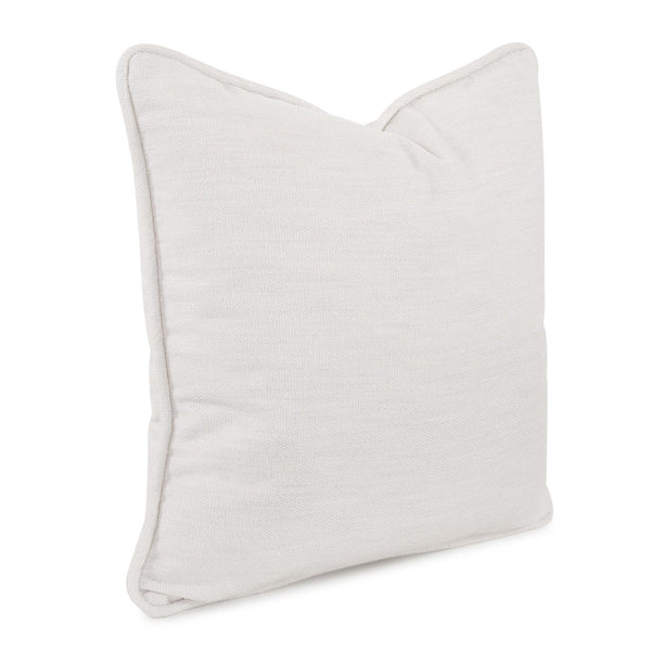Howard Elliott Outdoor Pillow - Soft Woven Fabric With Durable Design For Indoor & Outdoor Living Spaces, Chic Style White 100% Polyester Q2-1332-howard-elliott