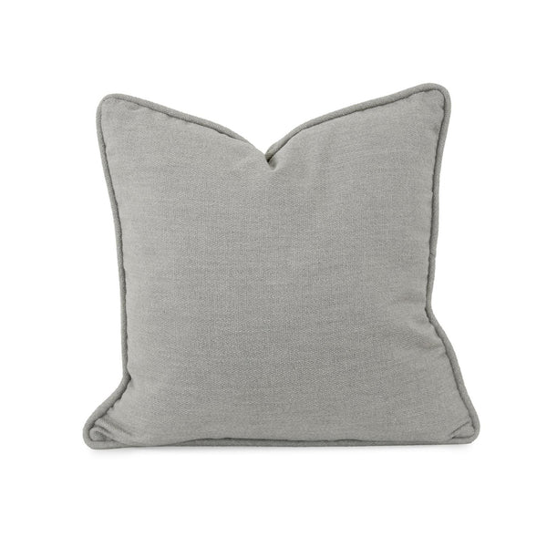 Howard Elliott Outdoor Pillow - Soft Woven Fabric With Durable Design For Indoor & Outdoor Living Spaces, Chic Style Gray 100% Polyester Q2-1334-howard-elliott