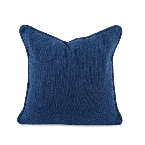 Howard Elliott Pillow Bold Textured Outdoor Cushion For Maximum Comfort & Style – Perfect For Any Space Blue 93% Rolefin,7% Pes Q2-1341-howard-elliott