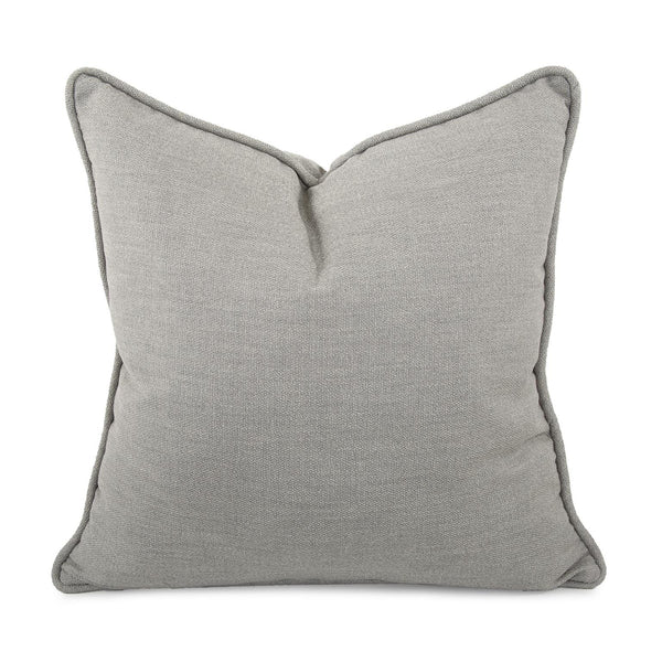 Howard Elliott Outdoor Pillow - Soft Woven Fabric With Durable Design For Indoor & Outdoor Living Spaces, Chic Style Gray 100% Polyester Q3-1334-howard-elliott
