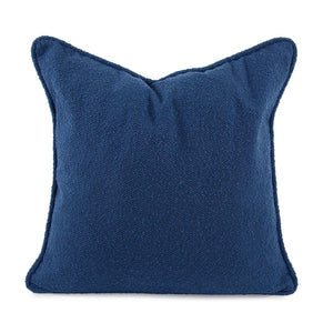 Howard Elliott Pillow Bold Textured Outdoor Cushion For Maximum Comfort & Style – Perfect For Any Space Blue 93% Rolefin,7% Pes Q3-1341-howard-elliott