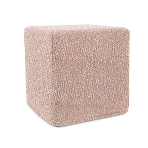 Howard Elliott Patio No Tip Block Foam Ottoman – Versatile Indoor/Outdoor Seating With Durable Alicante Fabric Cover Pink 93% Rolefin,7% Pes Q850-1335-howard-elliott