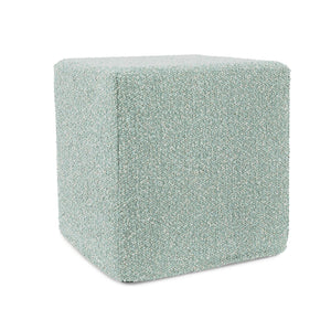 Howard Elliott Patio No Tip Block Foam Ottoman – Versatile Indoor/Outdoor Seating With Durable Alicante Fabric Cover Blue 93% Rolefin,7% Pes Q850-1337-howard-elliott