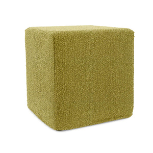 Howard Elliott Patio No Tip Block Foam Ottoman – Versatile Indoor/Outdoor Seating With Durable Alicante Fabric Cover Green 93% Rolefin,7% Pes Q850-1340-howard-elliott