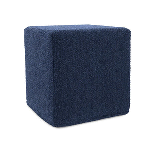 Howard Elliott Patio No Tip Block Foam Ottoman – Versatile Indoor/Outdoor Seating With Durable Alicante Fabric Cover Blue 93% Rolefin,7% Pes Q850-1341-howard-elliott