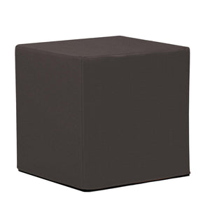 Howard Elliott No Tip Block Lightweight Foam Ottoman With Durable Sunbrella Cover For Indoor And Outdoor Use Gray 100% Sunbrella Acrylic Q850-460-howard-elliott