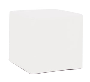 Howard Elliott No Tip Block Lightweight Foam Ottoman With Durable Sunbrella Cover For Indoor And Outdoor Use Brown 100% Sunbrella Acrylic Q850-467-howard-elliott