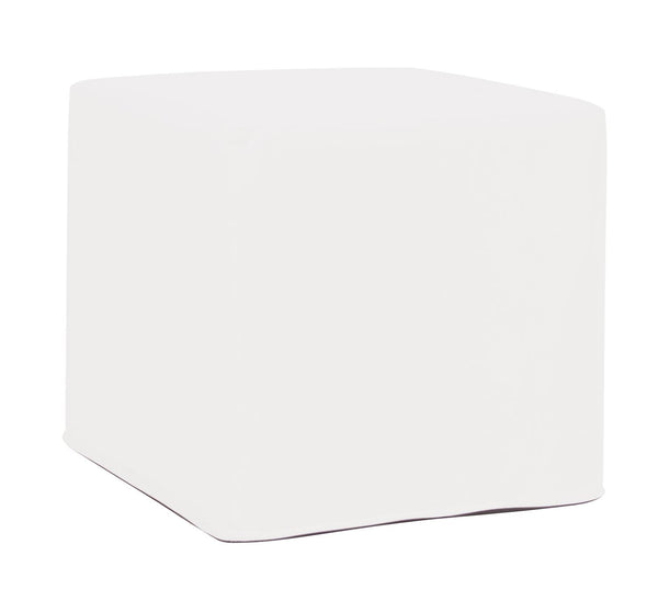 Howard Elliott No Tip Block Lightweight Foam Ottoman With Durable Sunbrella Cover For Indoor And Outdoor Use Brown 100% Sunbrella Acrylic Q850-467-howard-elliott