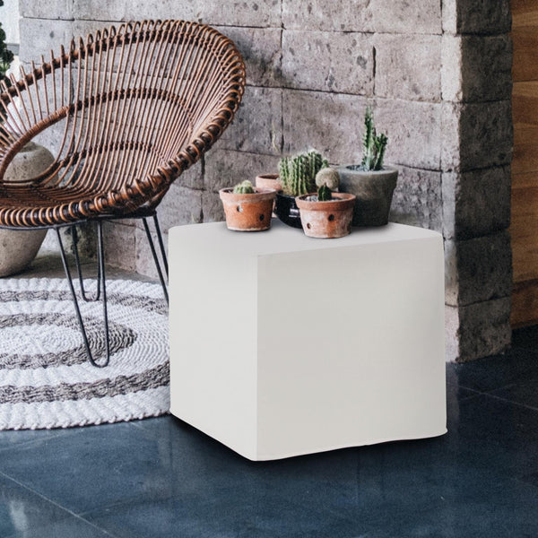 Howard Elliott No Tip Block Lightweight Foam Ottoman With Durable Sunbrella Cover For Indoor And Outdoor Use Brown 100% Sunbrella Acrylic Q850-467-howard-elliott