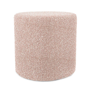 Howard Elliott Patio No-tip Cylinder Short – Versatile Foam Ottoman For Indoor And Outdoor Comfort And Style Pink 93% Rolefin,7% Pes Q851-1335-howard-elliott