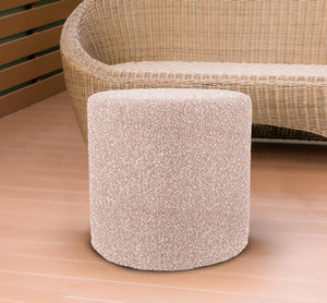 Howard Elliott Patio No-tip Cylinder Short – Versatile Foam Ottoman For Indoor And Outdoor Comfort And Style Pink 93% Rolefin,7% Pes Q851-1335-howard-elliott