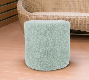 Howard Elliott Patio No-tip Cylinder Short – Versatile Foam Ottoman For Indoor And Outdoor Comfort And Style Blue 93% Rolefin,7% Pes Q851-1337-howard-elliott