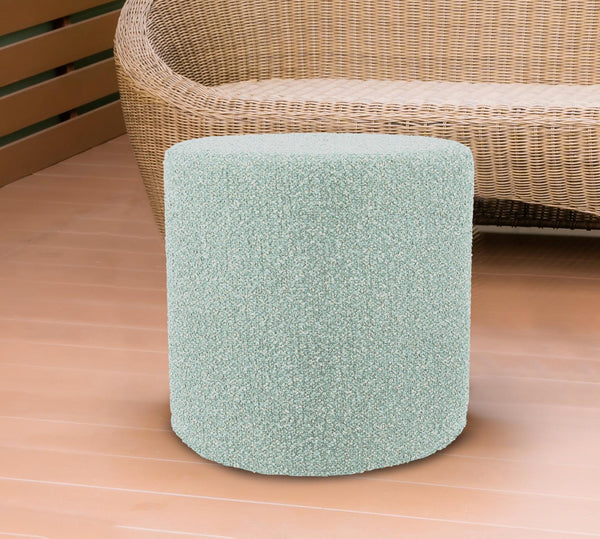 Howard Elliott Patio No-tip Cylinder Short – Versatile Foam Ottoman For Indoor And Outdoor Comfort And Style Blue 93% Rolefin,7% Pes Q851-1337-howard-elliott