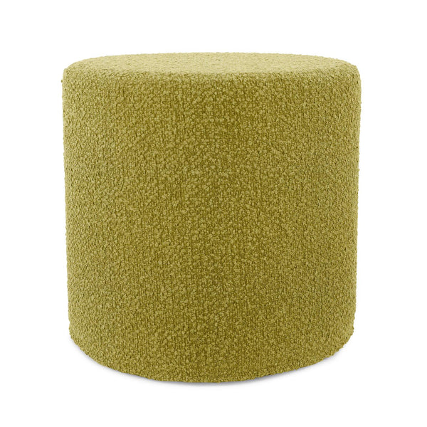 Howard Elliott Patio No-tip Cylinder Short – Versatile Foam Ottoman For Indoor And Outdoor Comfort And Style Green 93% Rolefin,7% Pes Q851-1340-howard-elliott
