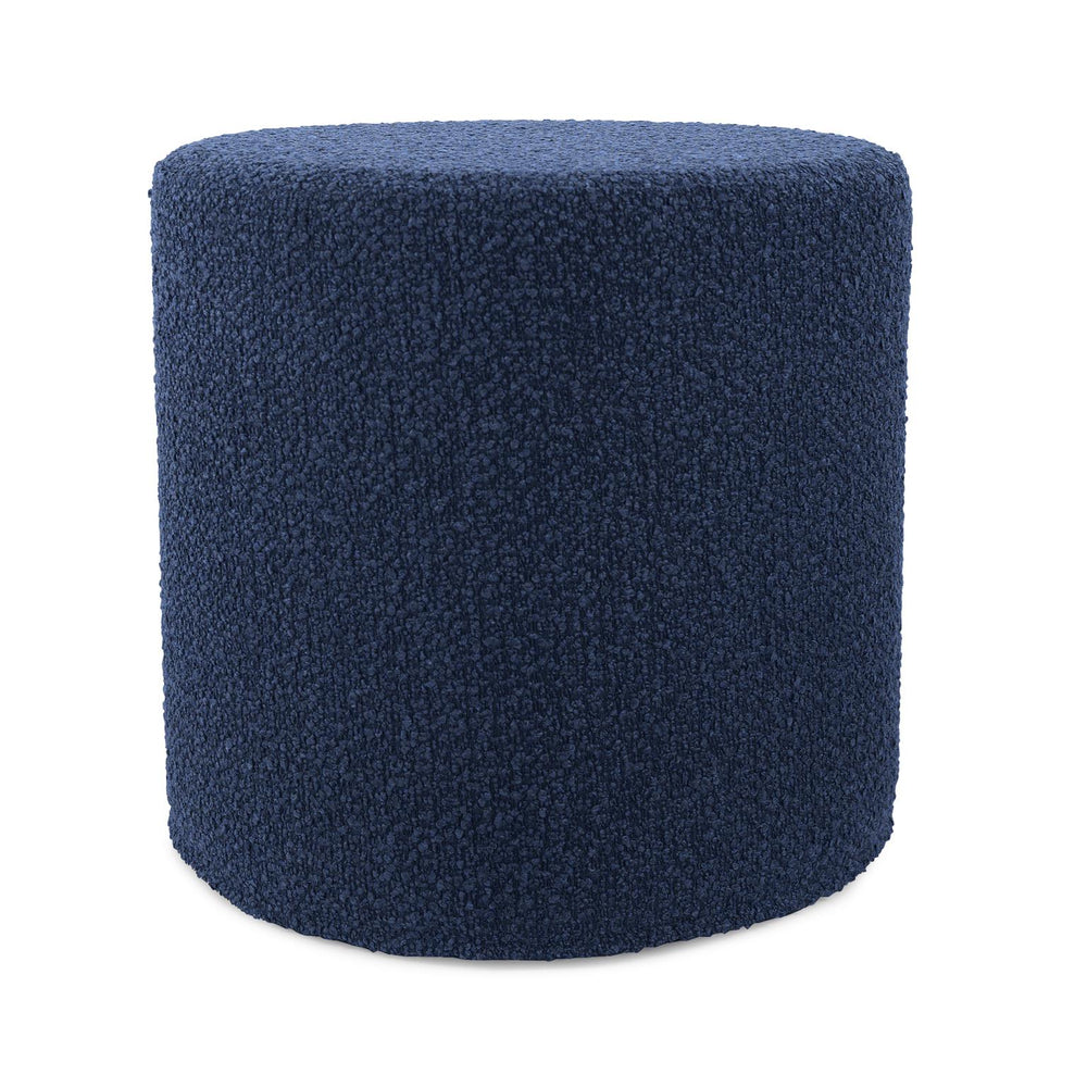 Howard Elliott Patio No-tip Cylinder Short – Versatile Foam Ottoman For Indoor And Outdoor Comfort And Style Blue 93% Rolefin,7% Pes Q851-1341-howard-elliott