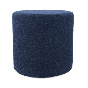 Howard Elliott Patio No-tip Cylinder Short – Versatile Foam Ottoman For Indoor And Outdoor Comfort And Style Blue 93% Rolefin,7% Pes Q851-1341-howard-elliott