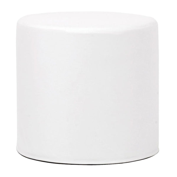 Howard Elliott Axis Ottoman - Stylish Modular Design With Durable Marine Vinyl Cover For Outdoor Elegance & Comfort White 100% Polyester Q851-944-howard-elliott