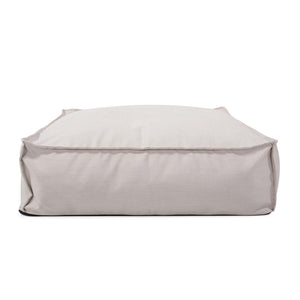 Howard Elliott Outdoor Square Floor Pouf - Handmade Seascape Pillow For Ultimate Comfort In Any Outdoor Space Brown 100% Sunbrella Acrylic Q874-463-howard-elliott