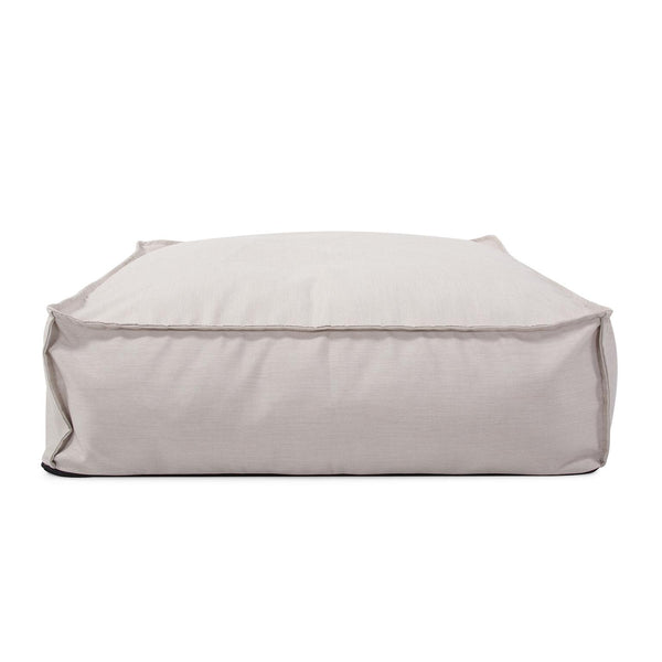 Howard Elliott Outdoor Square Floor Pouf - Handmade Seascape Pillow For Ultimate Comfort In Any Outdoor Space Brown 100% Sunbrella Acrylic Q874-463-howard-elliott